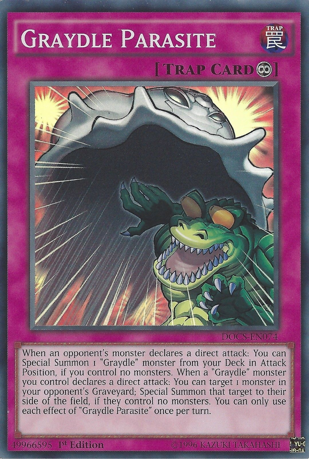 Graydle Parasite [DOCS-EN074] Super Rare | Game Master's Emporium (The New GME)