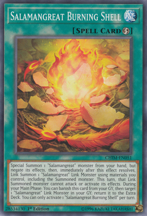 Salamangreat Burning Shell [CHIM-EN051] Common | Game Master's Emporium (The New GME)