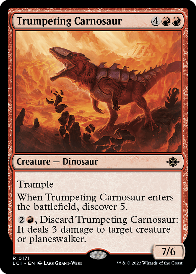 Trumpeting Carnosaur [The Lost Caverns of Ixalan] | Game Master's Emporium (The New GME)
