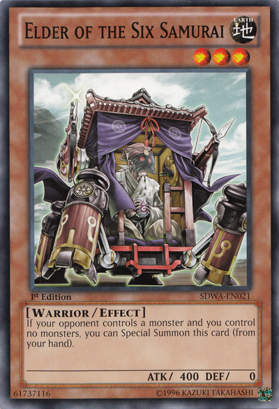 Elder of the Six Samurai [SDWA-EN021] Common | Game Master's Emporium (The New GME)