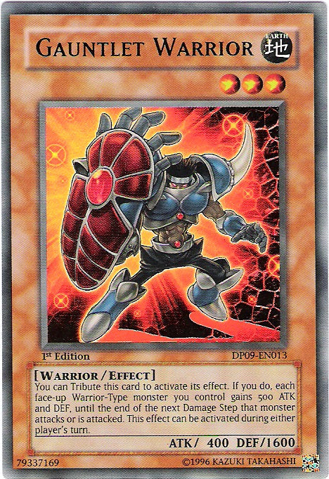 Gauntlet Warrior [DP09-EN013] Ultra Rare | Game Master's Emporium (The New GME)