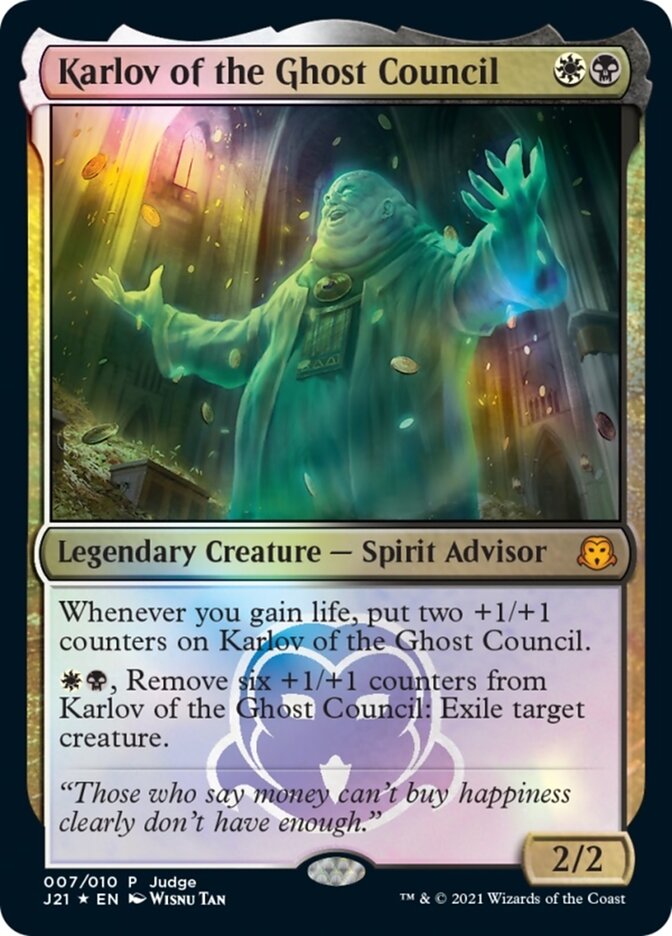 Karlov of the Ghost Council [Judge Gift Cards 2021] | Game Master's Emporium (The New GME)