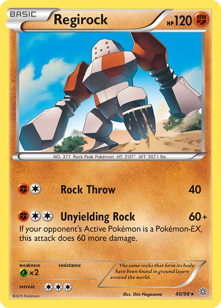 Regirock (40/98) [XY: Ancient Origins] | Game Master's Emporium (The New GME)