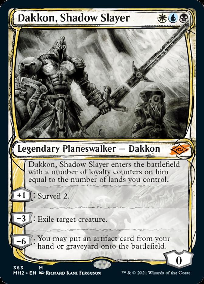 Dakkon, Shadow Slayer (Sketch) [Modern Horizons 2] | Game Master's Emporium (The New GME)