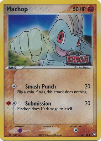 Machop (53/108) (Stamped) [EX: Power Keepers] | Game Master's Emporium (The New GME)