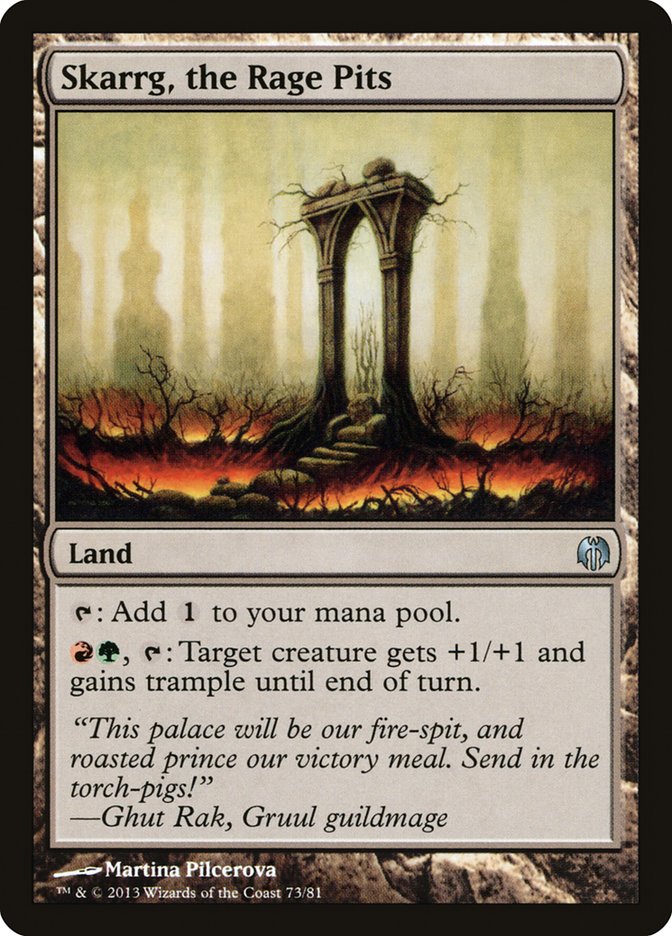 Skarrg, the Rage Pits [Duel Decks: Heroes vs. Monsters] | Game Master's Emporium (The New GME)