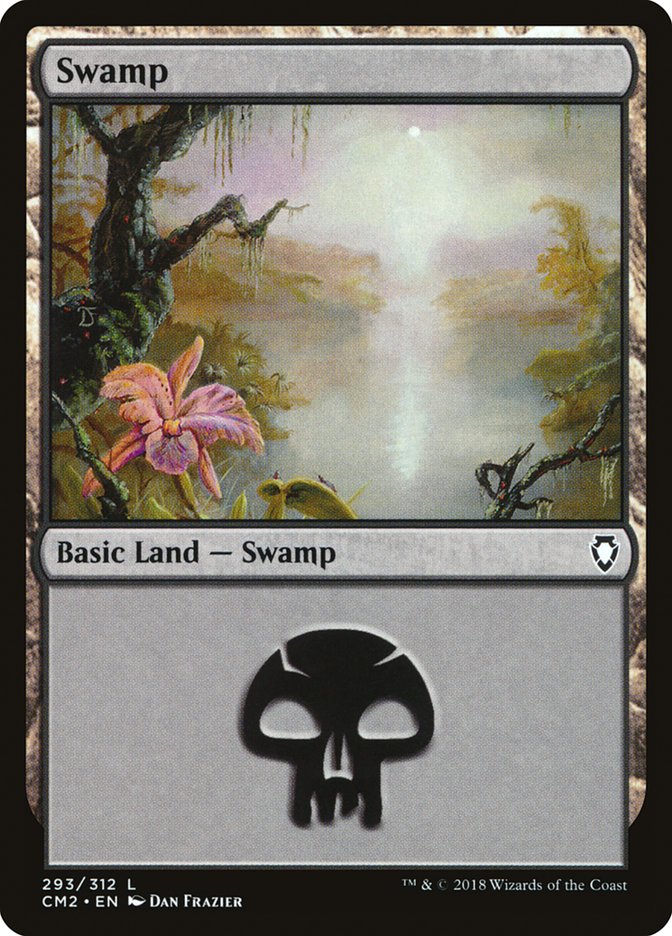 Swamp (293) [Commander Anthology Volume II] | Game Master's Emporium (The New GME)