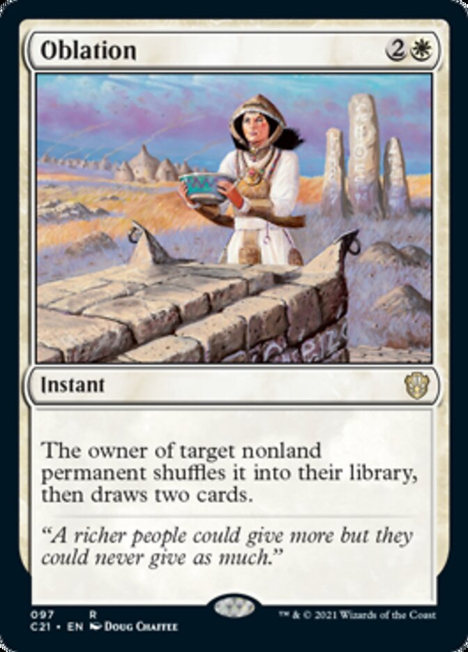 Oblation [Commander 2021] | Game Master's Emporium (The New GME)