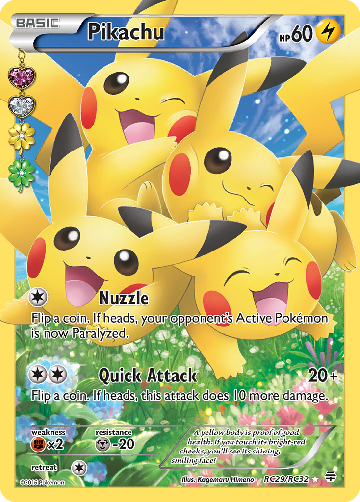 Pikachu (RC29/RC32) [XY: Generations] | Game Master's Emporium (The New GME)