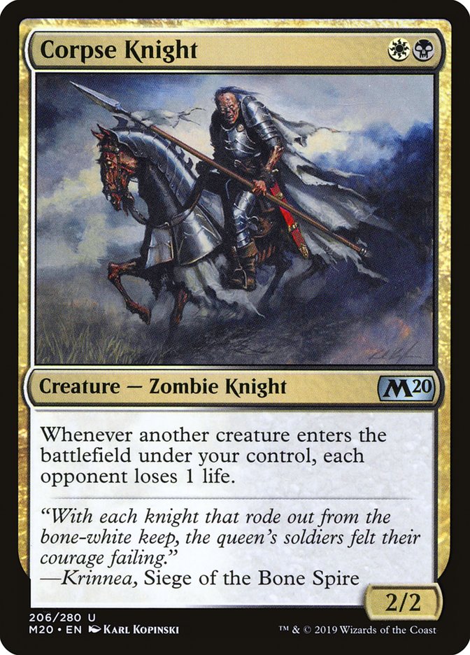 Corpse Knight (2/2) [Core Set 2020] | Game Master's Emporium (The New GME)