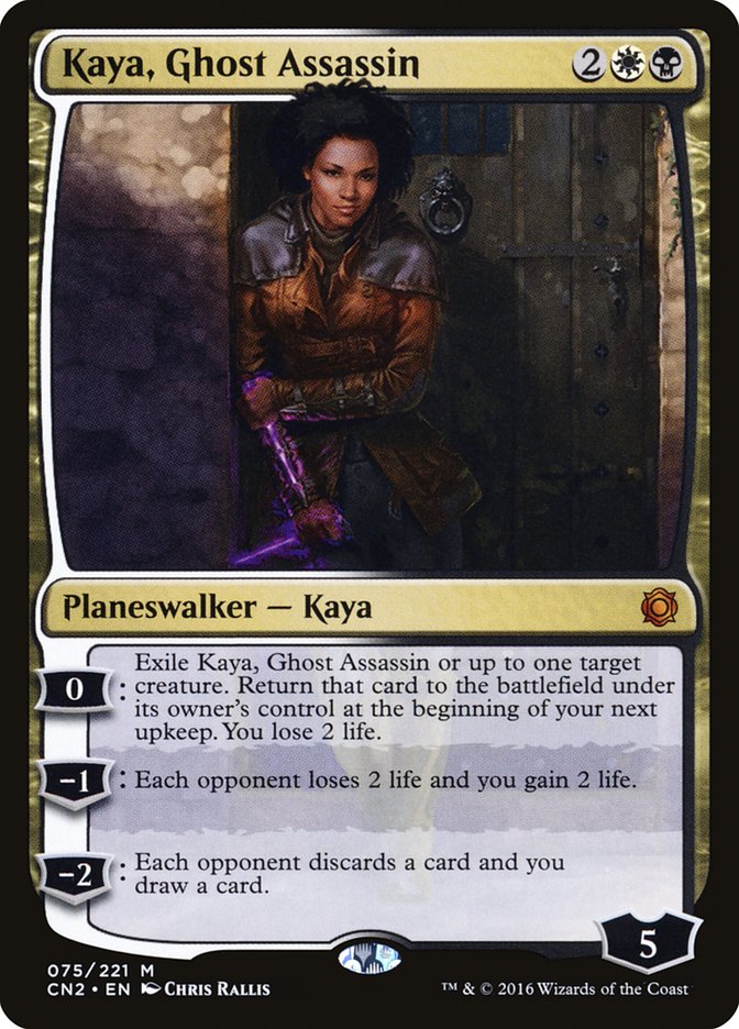 Kaya, Ghost Assassin (075/221) [Conspiracy: Take the Crown] | Game Master's Emporium (The New GME)