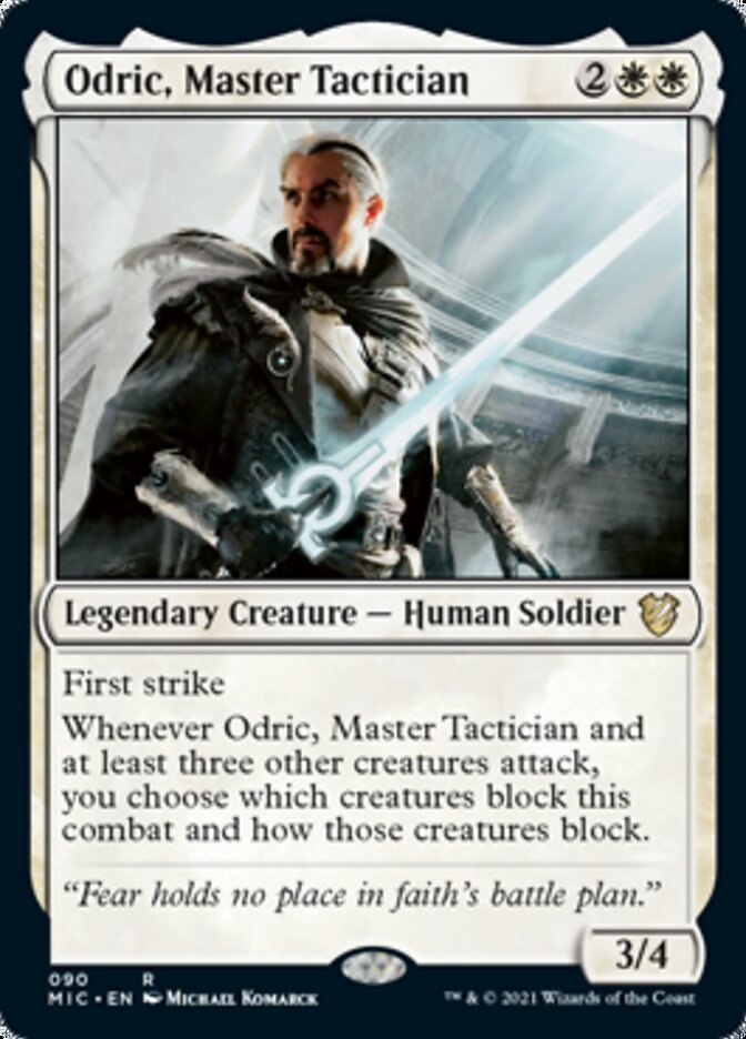 Odric, Master Tactician [Innistrad: Midnight Hunt Commander] | Game Master's Emporium (The New GME)