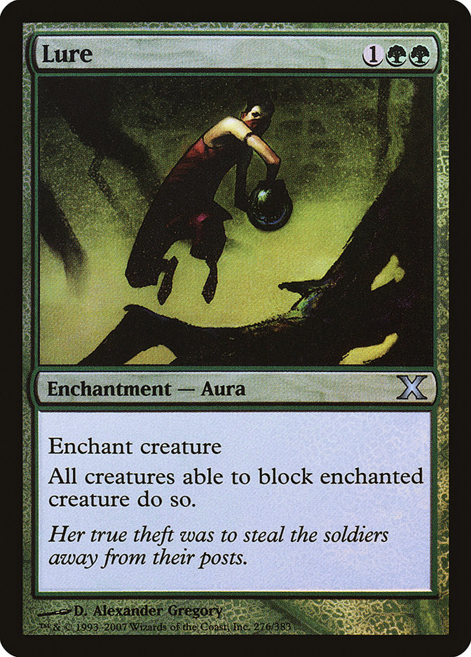 Lure (Premium Foil) [Tenth Edition] | Game Master's Emporium (The New GME)