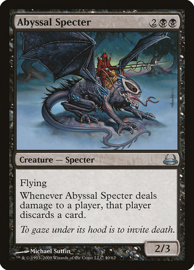 Abyssal Specter [Duel Decks: Divine vs. Demonic] | Game Master's Emporium (The New GME)