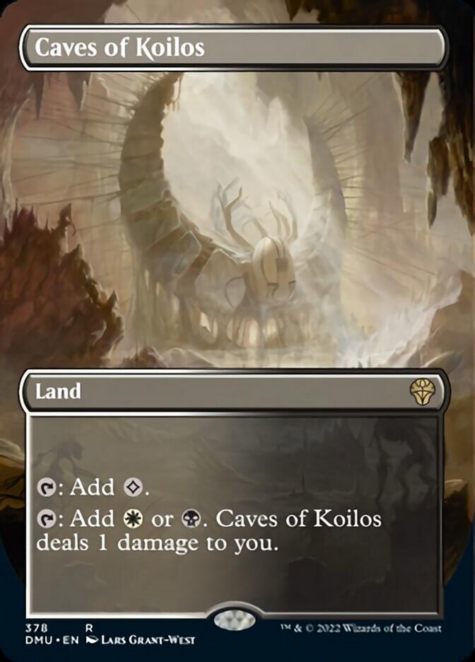 Caves of Koilos (Borderless Alternate Art) [Dominaria United] | Game Master's Emporium (The New GME)