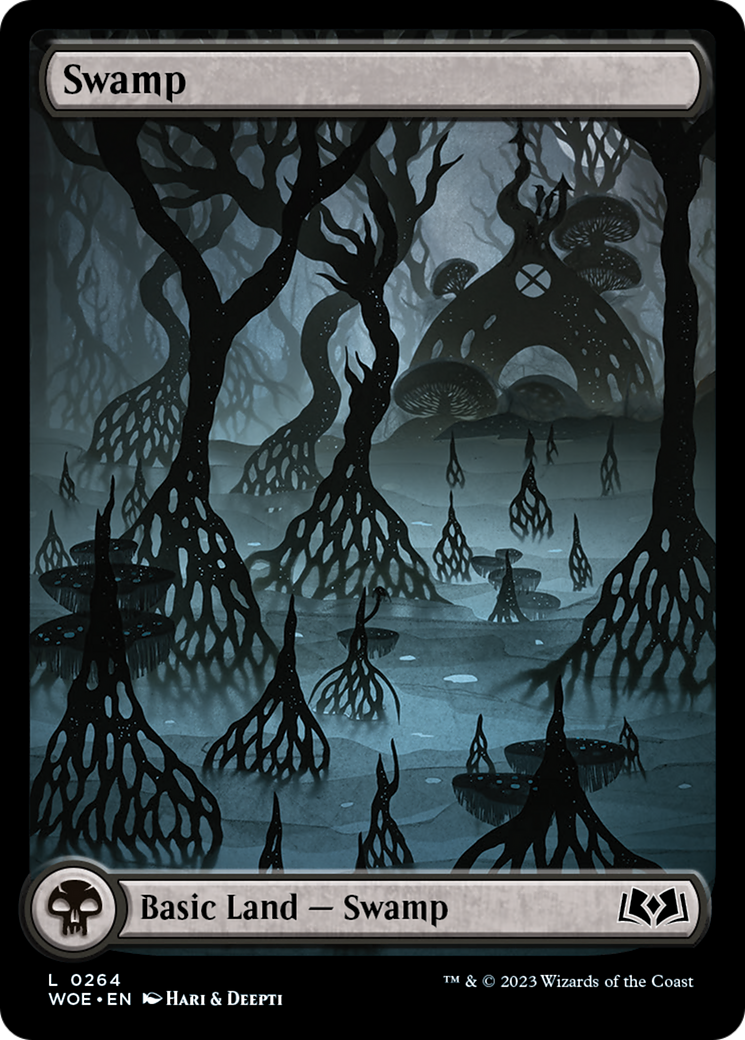 Swamp (264) (Full-Art) [Wilds of Eldraine] | Game Master's Emporium (The New GME)