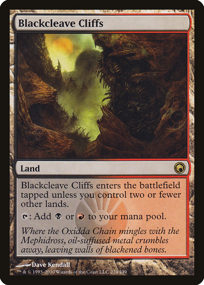 Blackcleave Cliffs [Scars of Mirrodin] | Game Master's Emporium (The New GME)