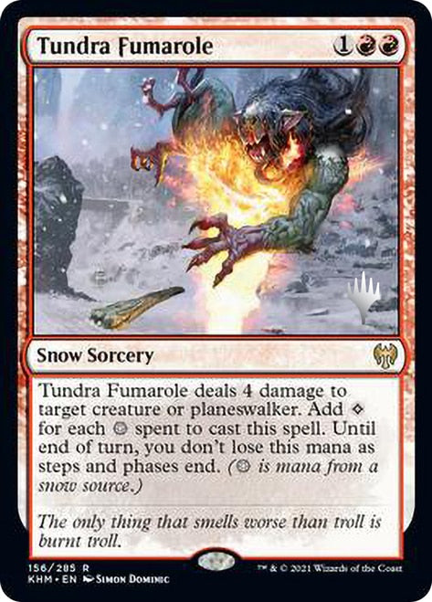 Tundra Fumarole (Promo Pack) [Kaldheim Promos] | Game Master's Emporium (The New GME)