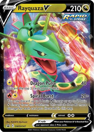 Rayquaza V (SWSH147) [Sword & Shield: Black Star Promos] | Game Master's Emporium (The New GME)