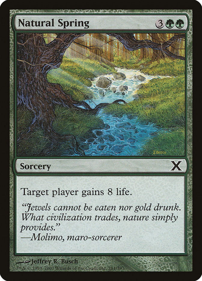 Natural Spring [Tenth Edition] | Game Master's Emporium (The New GME)