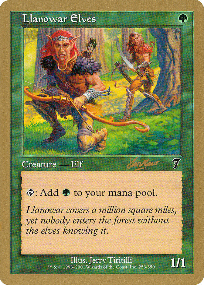 Llanowar Elves (Sim Han How) [World Championship Decks 2002] | Game Master's Emporium (The New GME)