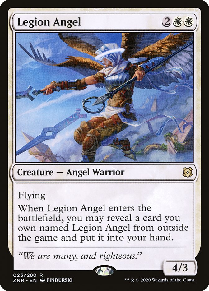 Legion Angel [Zendikar Rising] | Game Master's Emporium (The New GME)