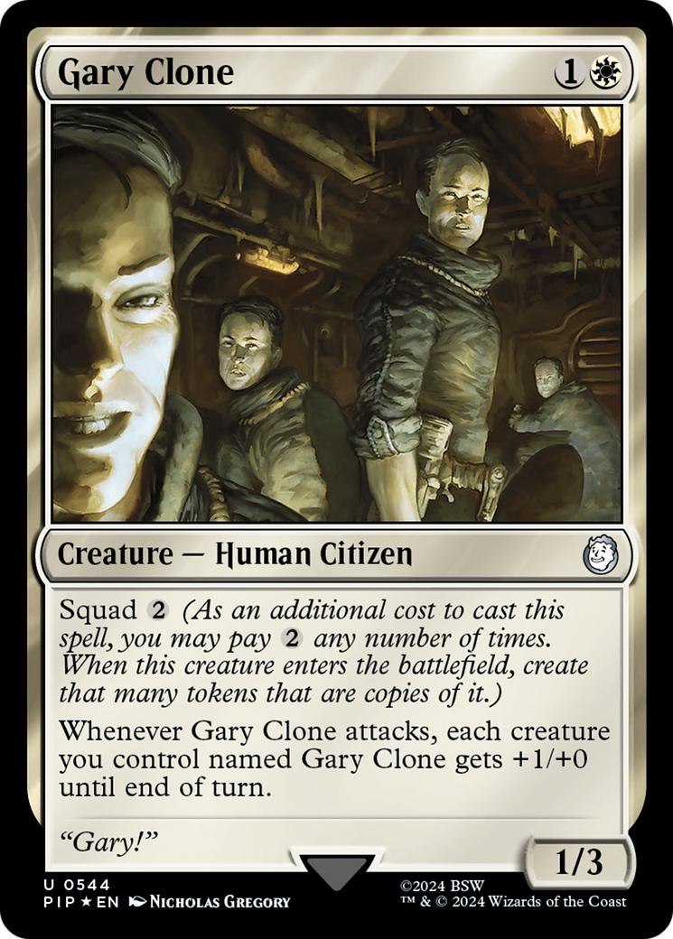 Gary Clone (Surge Foil) [Fallout] | Game Master's Emporium (The New GME)