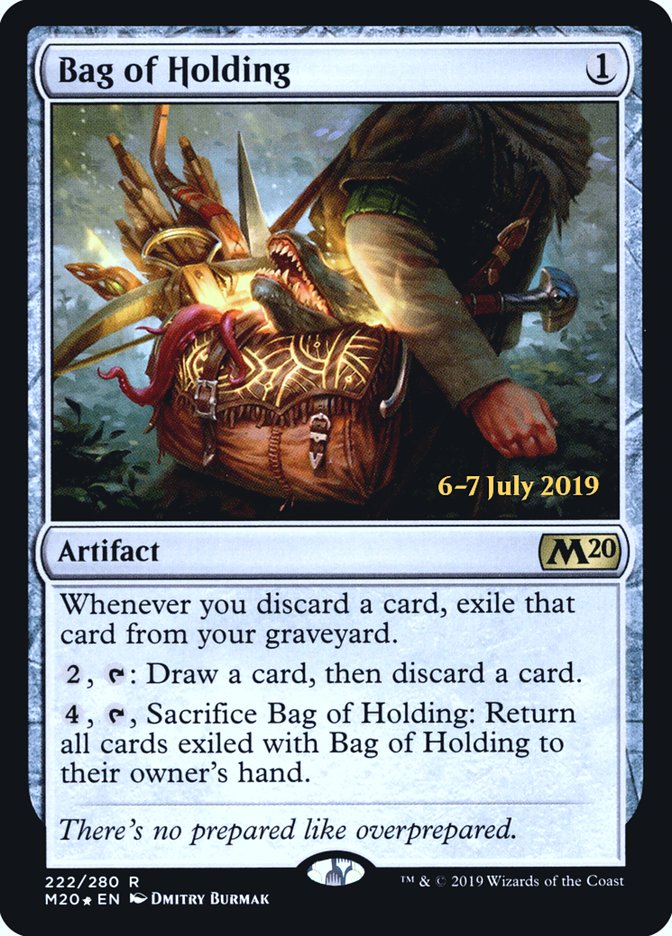 Bag of Holding [Core Set 2020 Prerelease Promos] | Game Master's Emporium (The New GME)