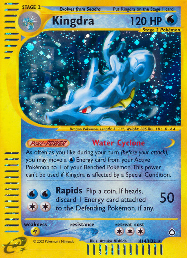 Kingdra (H14/H32) [Aquapolis] | Game Master's Emporium (The New GME)