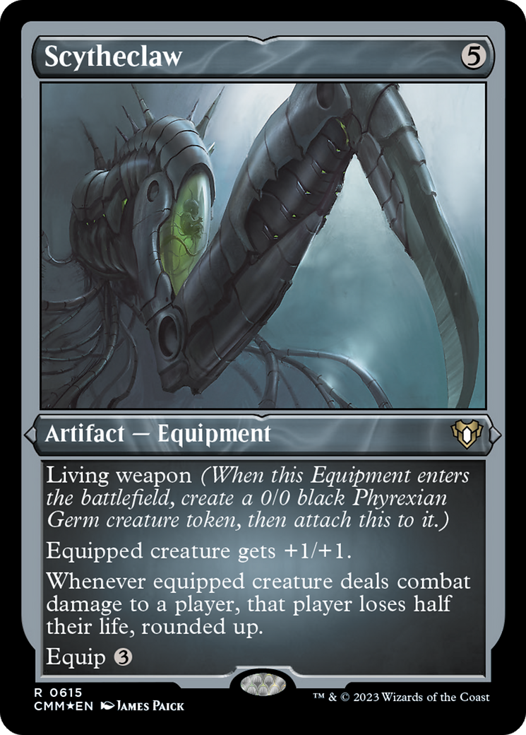 Scytheclaw (Foil Etched) [Commander Masters] | Game Master's Emporium (The New GME)