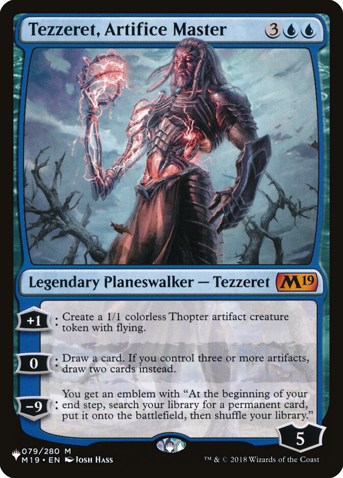 Tezzeret, Artifice Master [The List] | Game Master's Emporium (The New GME)