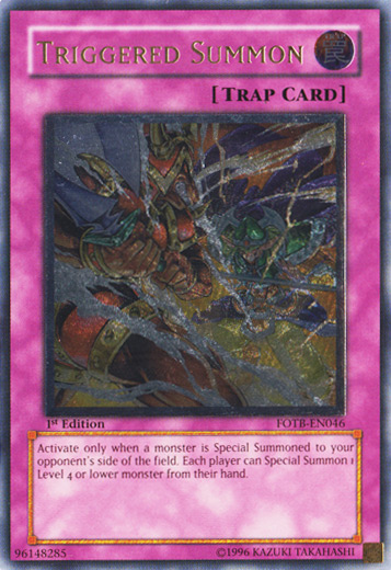 Triggered Summon [FOTB-EN046] Ultimate Rare | Game Master's Emporium (The New GME)