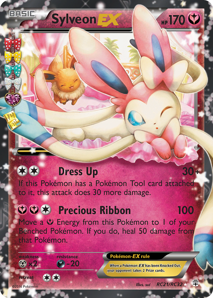 Sylveon EX (RC21/RC32) [XY: Generations] | Game Master's Emporium (The New GME)