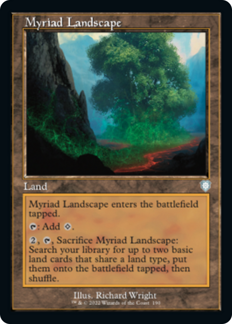 Myriad Landscape (Retro) [The Brothers' War Commander] | Game Master's Emporium (The New GME)