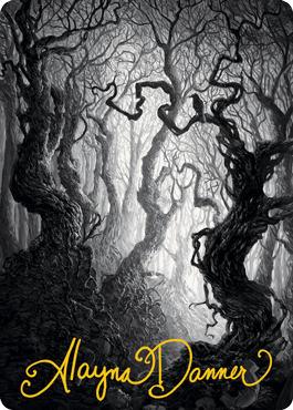 Forest 2 Art Card (Gold-Stamped Signature) [Innistrad: Midnight Hunt Art Series] | Game Master's Emporium (The New GME)