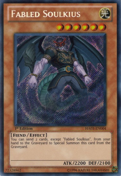 Fabled Soulkius [HA03-EN004] Secret Rare | Game Master's Emporium (The New GME)