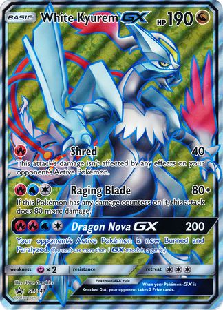 White Kyurem GX (SM141) (Jumbo Card) [Sun & Moon: Black Star Promos] | Game Master's Emporium (The New GME)