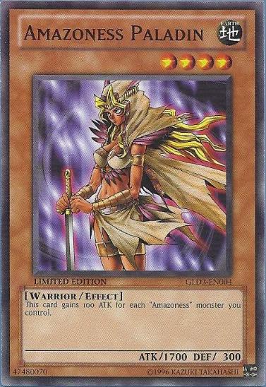 Amazoness Paladin [GLD3-EN004] Common | Game Master's Emporium (The New GME)