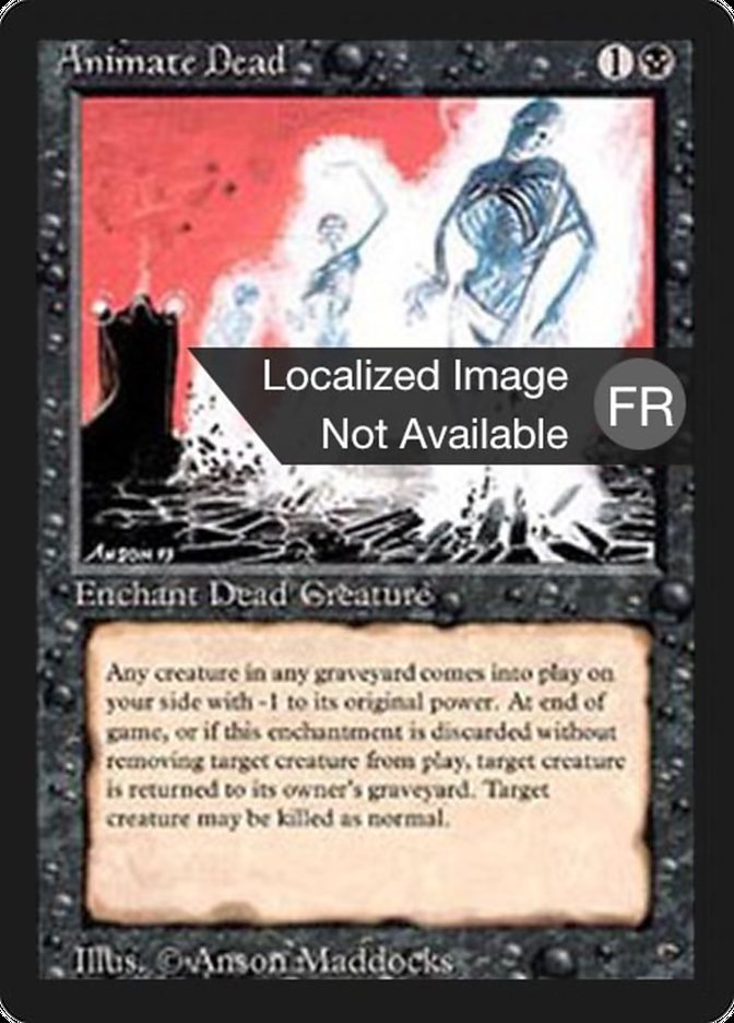 Animate Dead [Foreign Black Border] | Game Master's Emporium (The New GME)