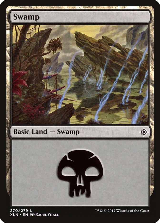 Swamp (270) [Ixalan] | Game Master's Emporium (The New GME)