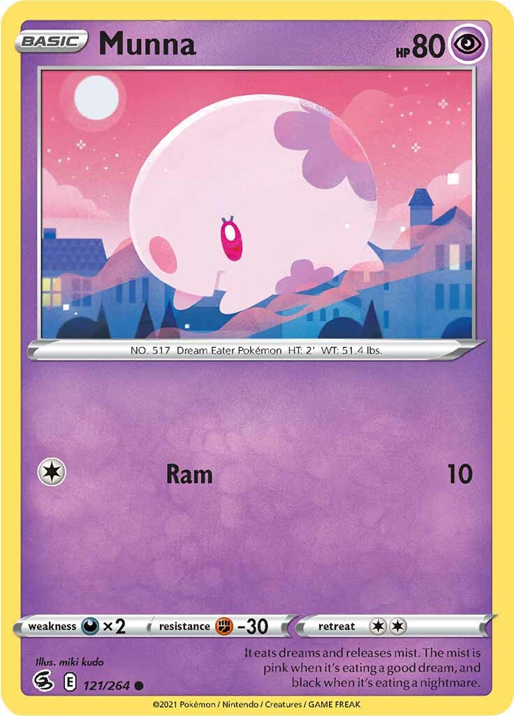 Munna (121/264) [Sword & Shield: Fusion Strike] | Game Master's Emporium (The New GME)