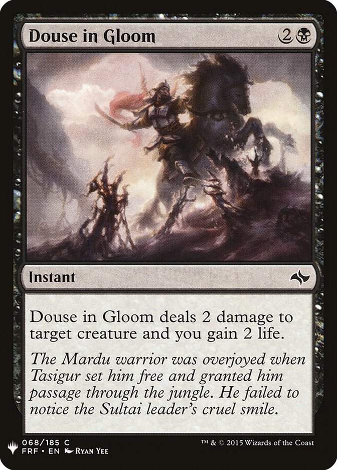Douse in Gloom [Mystery Booster] | Game Master's Emporium (The New GME)