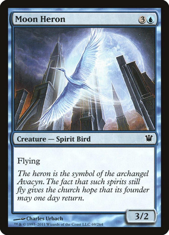 Moon Heron [Innistrad] | Game Master's Emporium (The New GME)