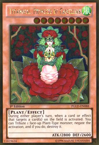 Tytannial, Princess of Camellias [PGLD-EN088] Gold Rare | Game Master's Emporium (The New GME)