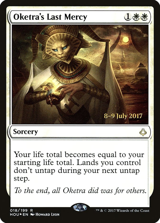 Oketra's Last Mercy [Hour of Devastation Prerelease Promos] | Game Master's Emporium (The New GME)