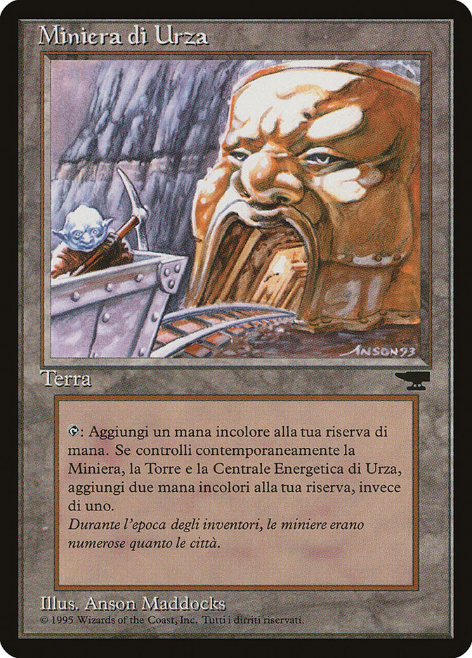 Urza's Mine (Pulley) (Italian) - "Miniera di Urza" [Rinascimento] | Game Master's Emporium (The New GME)