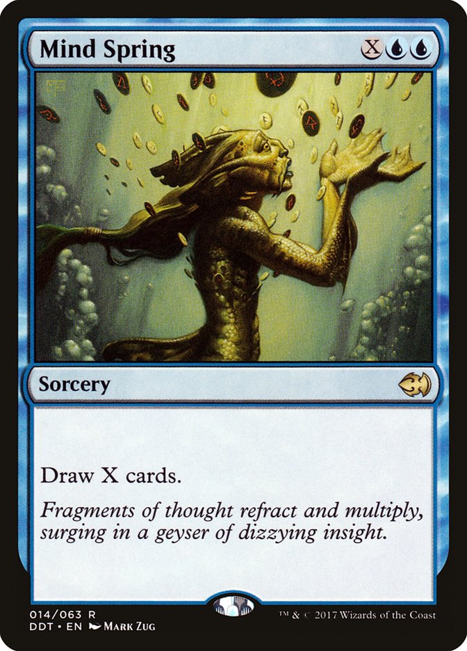 Mind Spring [Duel Decks: Merfolk vs. Goblins] | Game Master's Emporium (The New GME)
