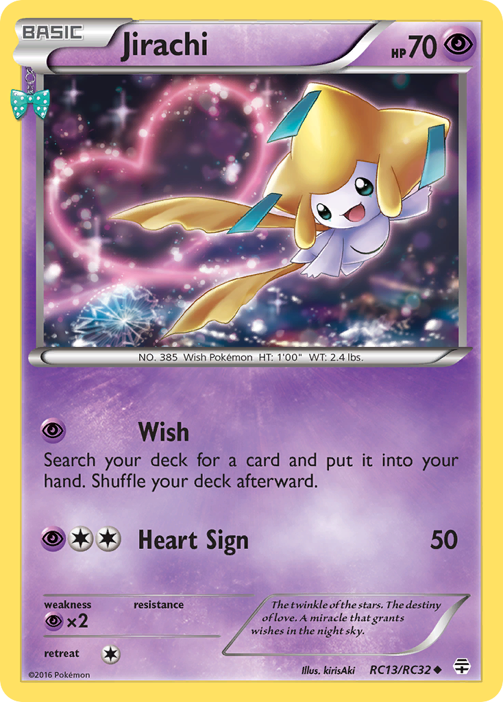 Jirachi (RC13/RC32) [XY: Generations] | Game Master's Emporium (The New GME)