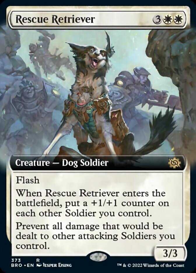 Rescue Retriever (Extended Art) [The Brothers' War] | Game Master's Emporium (The New GME)