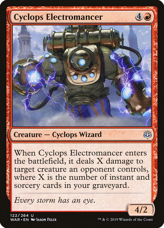 Cyclops Electromancer [War of the Spark] | Game Master's Emporium (The New GME)